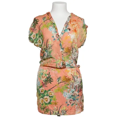 Jurk (Oranje, Meerkleurig) van Zara Trafaluc Polyester