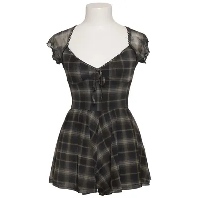 Jumpsuit (Grau, Beige) von Urban Outfitters Elasthan, Polyester