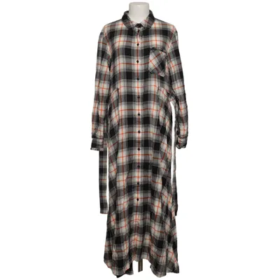 Blusenkleid (Schwarz, Weiß, Orange) von Woolrich Baumwolle