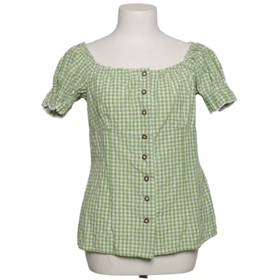 Dirndlbluse (Grün, Weiß) von NABER Collection