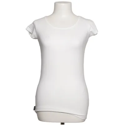 T-shirt (Wit) van Jobeline Katoen, Elastaan