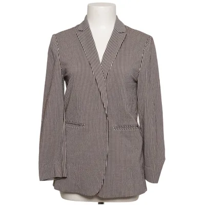 Blazer (Brown, White) from Tomorrowland Cotton, Polyester