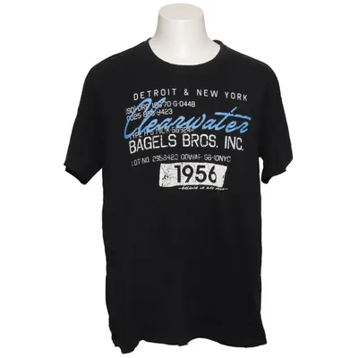 T-shirt (Schwarz) von Southern Menswear Baumwolle