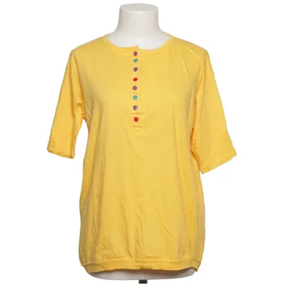 Henley T-shirt (Gul) fra Trend Collection Bomuld