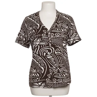 Haut (Marron, Blanc) de Bonita Élasthane, Viscose