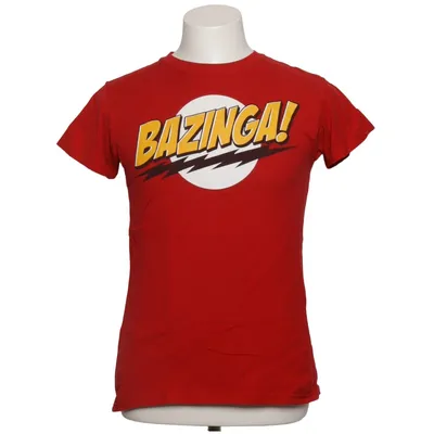 T-shirt (Röd) från The Big Bang Theory Bomull