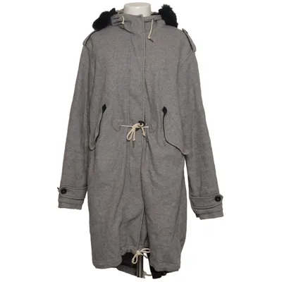 Parka (Grau) von Museum Kaschmir, Polyamid, Wolle