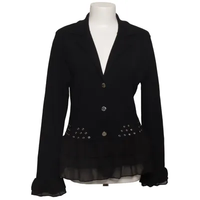 Blazer (Black) from Avantgarde Polyamide, Viscose