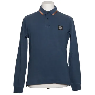 Rugby shirt (Blue) from Stone Island Cotton, Elastane