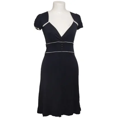 Kleid (Schwarz, Weiß) von Hugo Boss Elasthan, Viskose