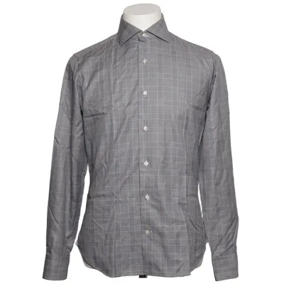 Shirt (Gray, White) from Mastai Ferretti Cotton