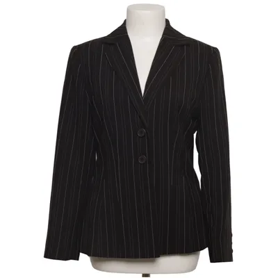 Blazer (Black, White) from Zero Basic Polyester, Viscose