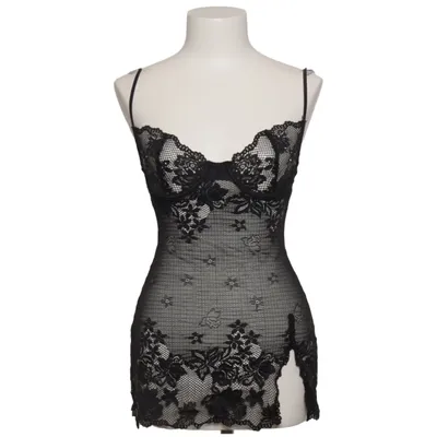 Negligé (Zwart) van Victoria's Secret Elastaan, Polyamide