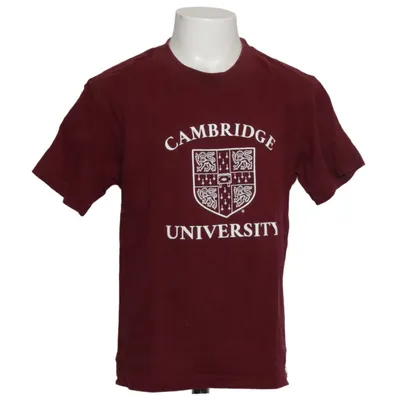 T-shirt (Red) from University of Cambridge Cotton