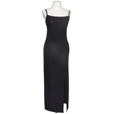 Maxi jurk (Zwart) van Boyco Elastaan, Polyester