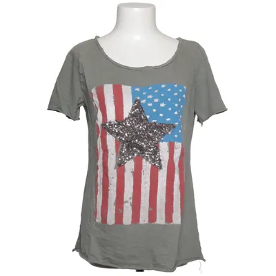 T-shirt (Grön, Röd, Blå, Vit) från Made in italy Bomull, Elastan