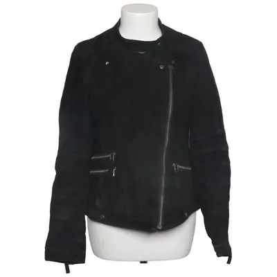 Veste de motard (Noir) de Punchball Cuir, Polyester