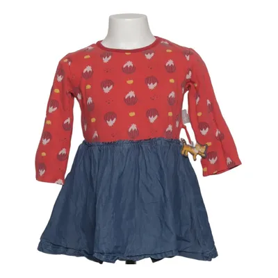 Jurk (Rood, Blauw, Wit) van Sigikid Katoen