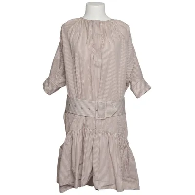 Robe (Beige, Blanc) de Chloé
