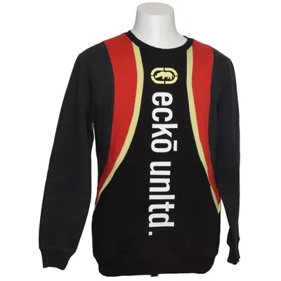 Collegetröja (Svart, Grå, Röd, Gul) från Ecko Unltd Bomull, Polyester