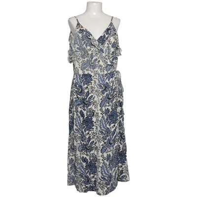 Wickelkleid (Weiß, Blau, Schwarz) von Reken Maar Viskose