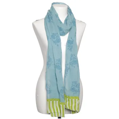 Sjal (Blå, Grön, Vit) från Gudrun Sjödén Viskos
