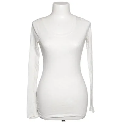 Långärmad t-shirt (Vit) från Express Bomull, Polyester