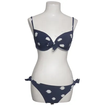 Bikini (Blå, Vit) från Mariemeili Elastan, Polyamid