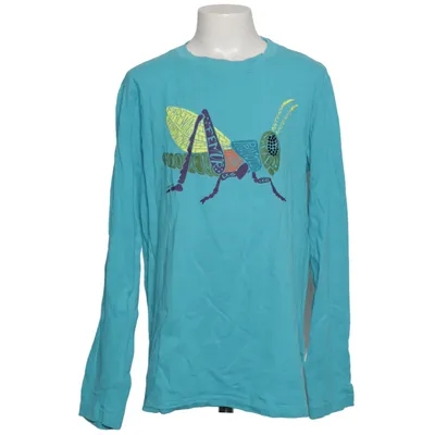 Long sleeve T-shirt (Blue, Multicolored) from Lands' End Cotton