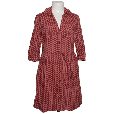 Dress (Red, Brown) from Charles Vögele Cotton
