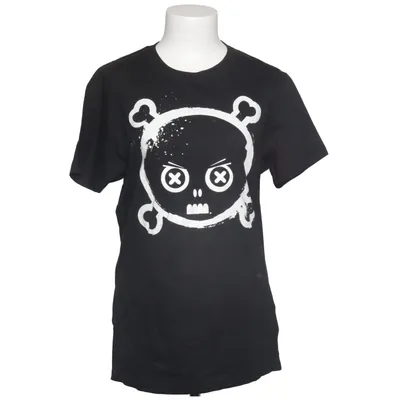 T-shirt (Sort, Hvid) fra Fishbone Bomuld