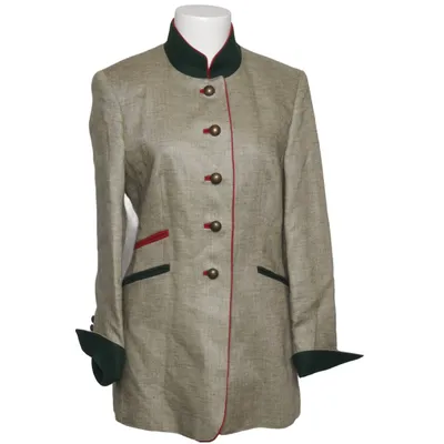 Blazer (Beige) from Bauer Acetate, Linen