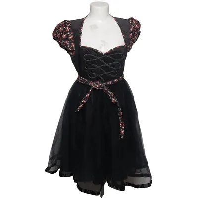 Dirndl (Svart, Röd, Vit, Grå) från Blutsgeschwister Bomull, Elastan, Polyester