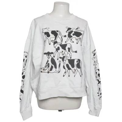 Sweatshirt (Hvid, Sort, Flerfarvet) fra Earth Positive Økologisk bomuld