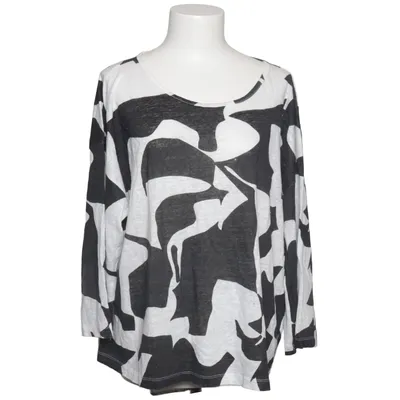 Långärmad t-shirt (Svart, Vit) från Poetry Linne