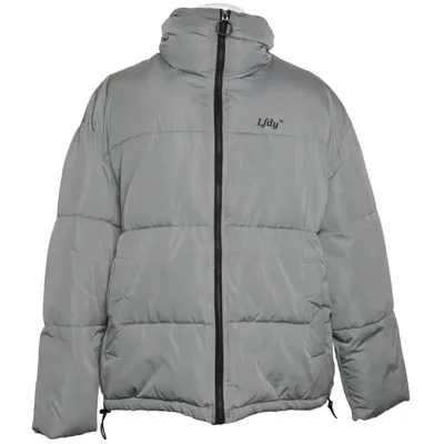 Winterjacke (Grau) von Lfdy Polyester