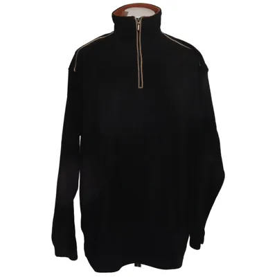 Fleecepullover (Schwarz, Orange) von Attention Polyester