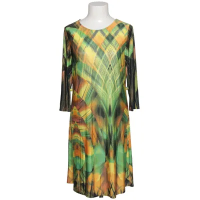 Jurk (Groen, Geel, Bruin, Zwart) van Elissa Elastaan, Polyester