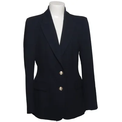 Blazer (Blue) from Zara Acetate, Elastane, Viscose