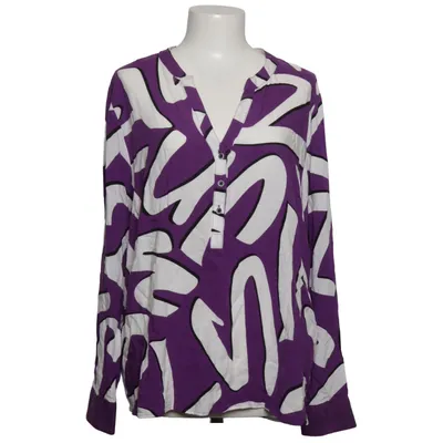 Bluse (Lila, Weiß) von Naber Damenmoden Viskose