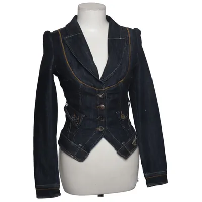 Denim jacket (Blue) from Freeman T. Porter Cotton, Polyester