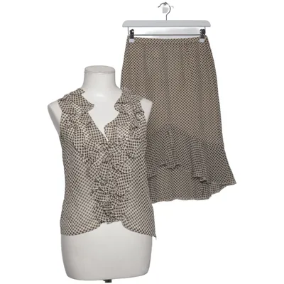 Sæt (Beige, Brun) fra René Lezard Polyester, Silke