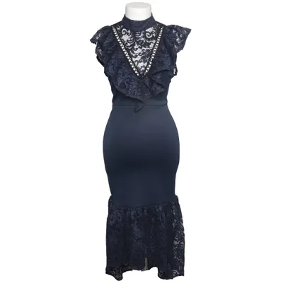 Cocktailklänning (Blå) från ASOS Elastan, Polyester