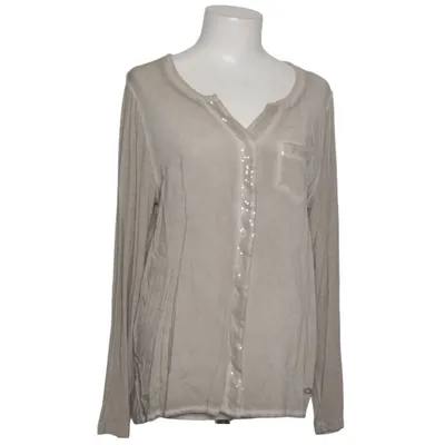 Blouse (Beige) from Lisa Tossa Elastane, Viscose