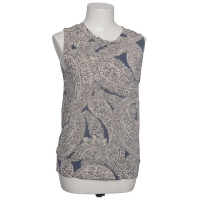 Top (Beige, Blue) from No Man's Land Elastane, Viscose