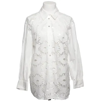 Blouse (Blue) from Zara Cotton, Polyester