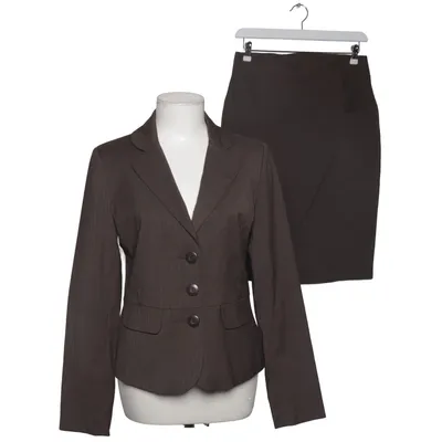 Jakkesæt med nederdel (Brun) fra Orsay Elastan, Polyester, Viscose