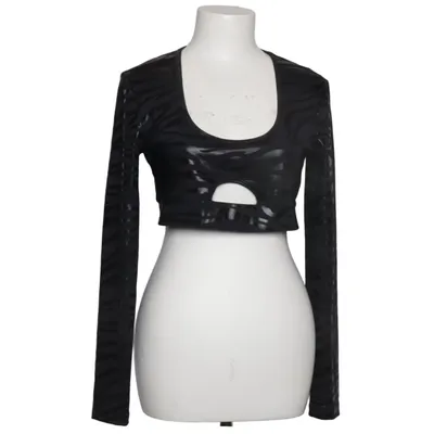 Crop top (Svart) från Hiit Elastan, Polyester