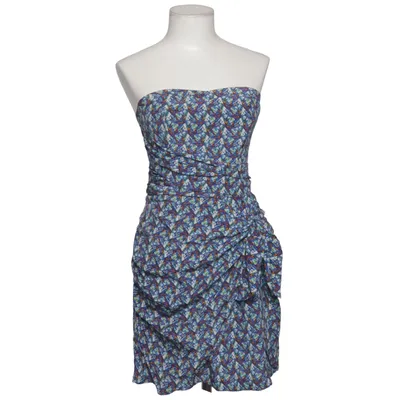Klänning (Blå, Flerfärgad) från Club Monaco Polyester, Silke