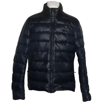 Daunenjacke (Blau) von Blauer. USA Daune, Feder, Polyamid